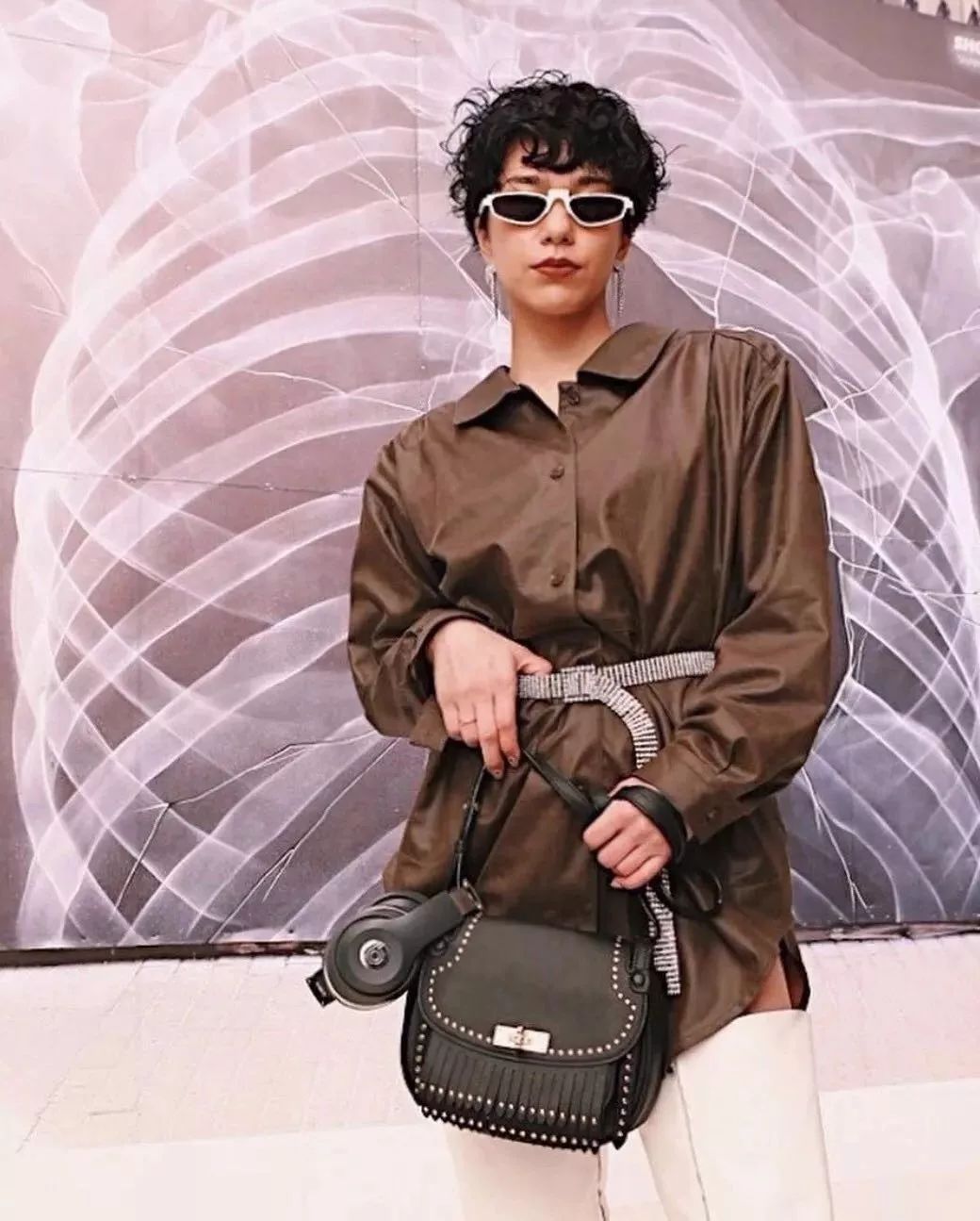 吴谨言模仿baby白头发,吴谨言与angelababy对比