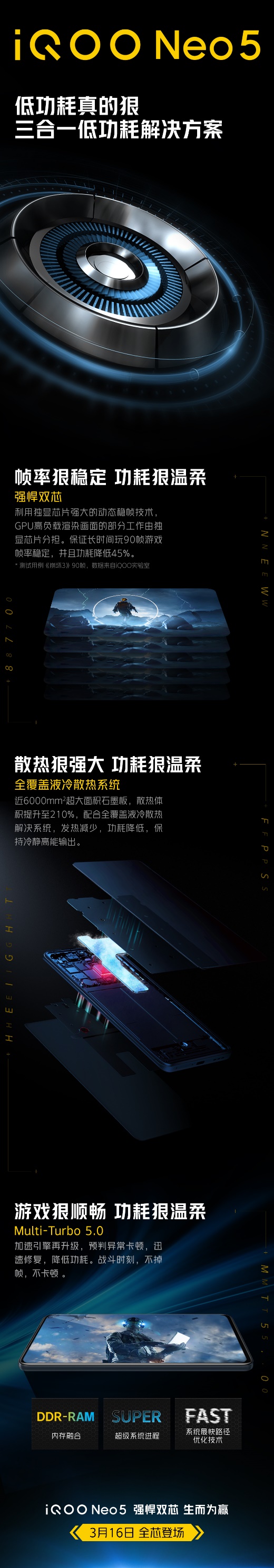 iqooneo5超级省电待机多久,不发烫的iqooneo5