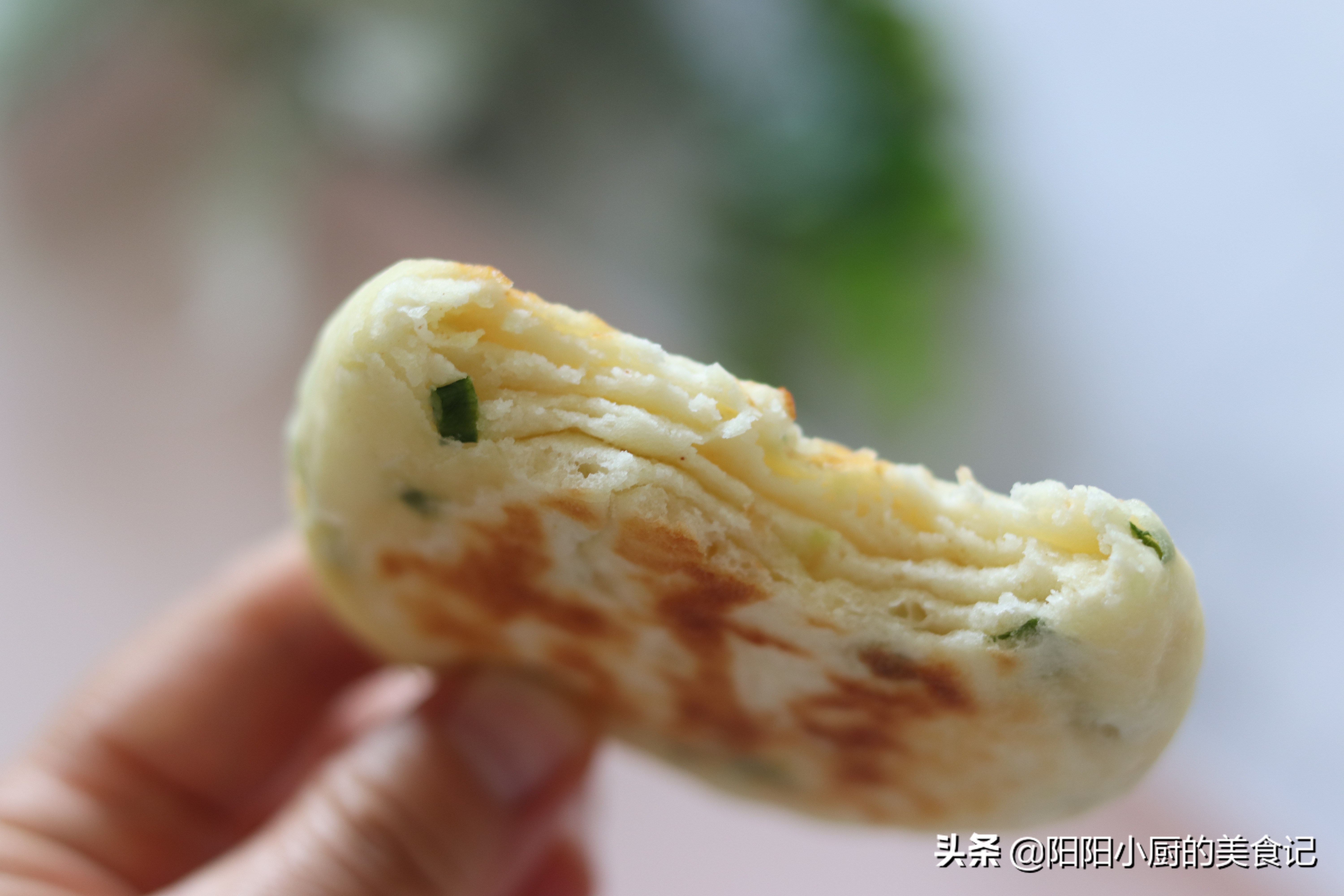 千层饼葱油家常做法,油酥千层饼怎么做酥脆松软有层次