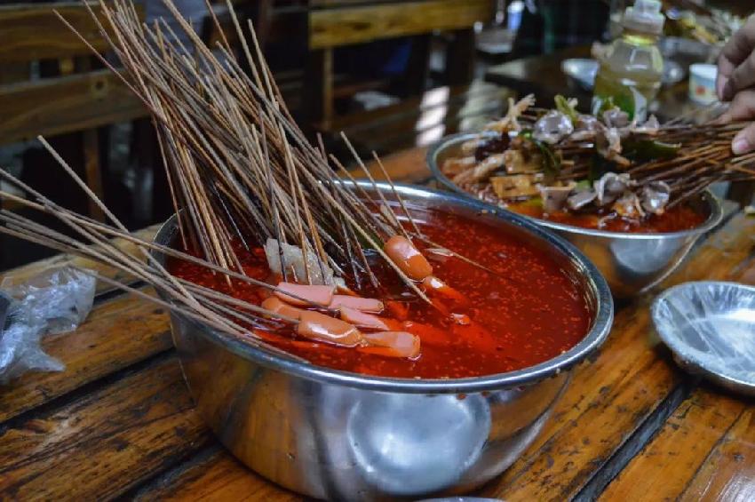 一根竹签串串,一根竹签的威力