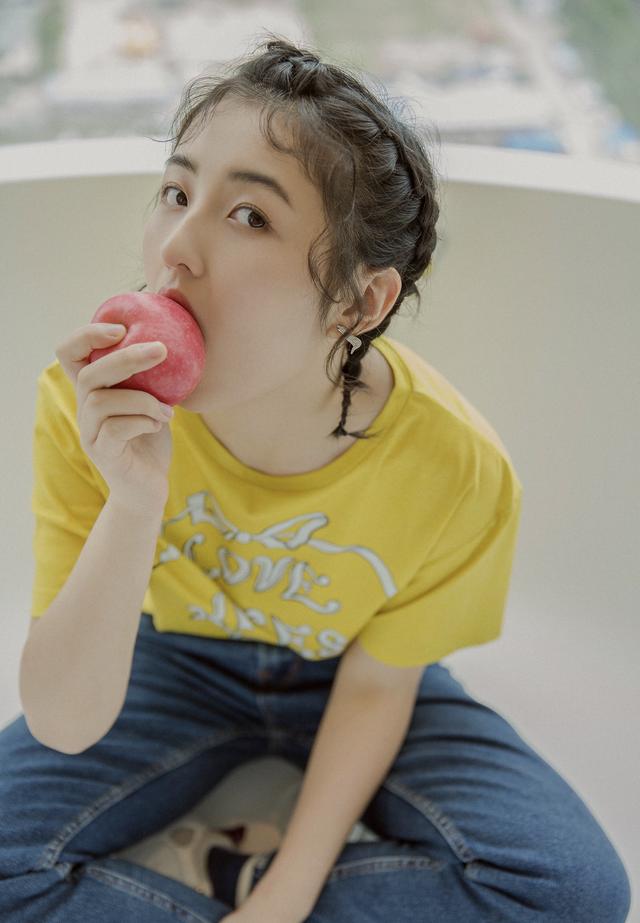 少女的发型,小妹妹去剪张子枫发型