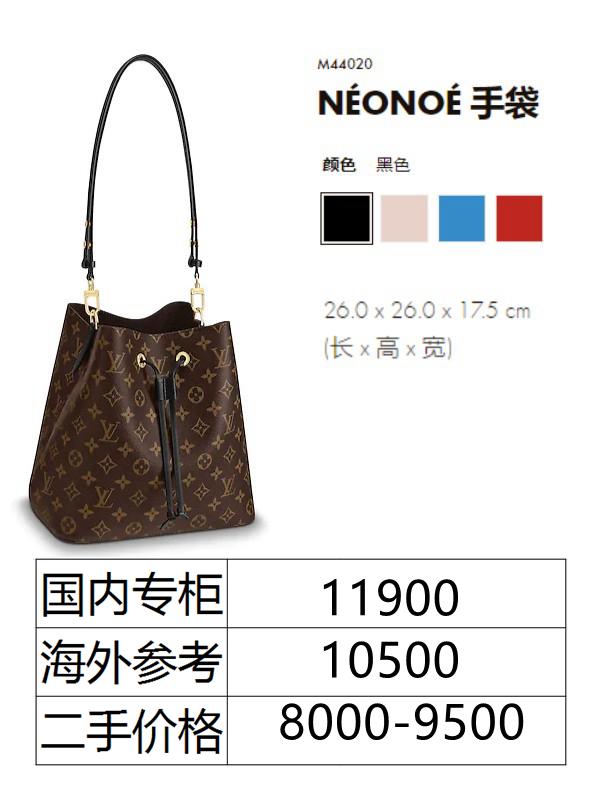 lvneonoe水桶包大象灰中号,lvneonoe水桶包新款上身效果