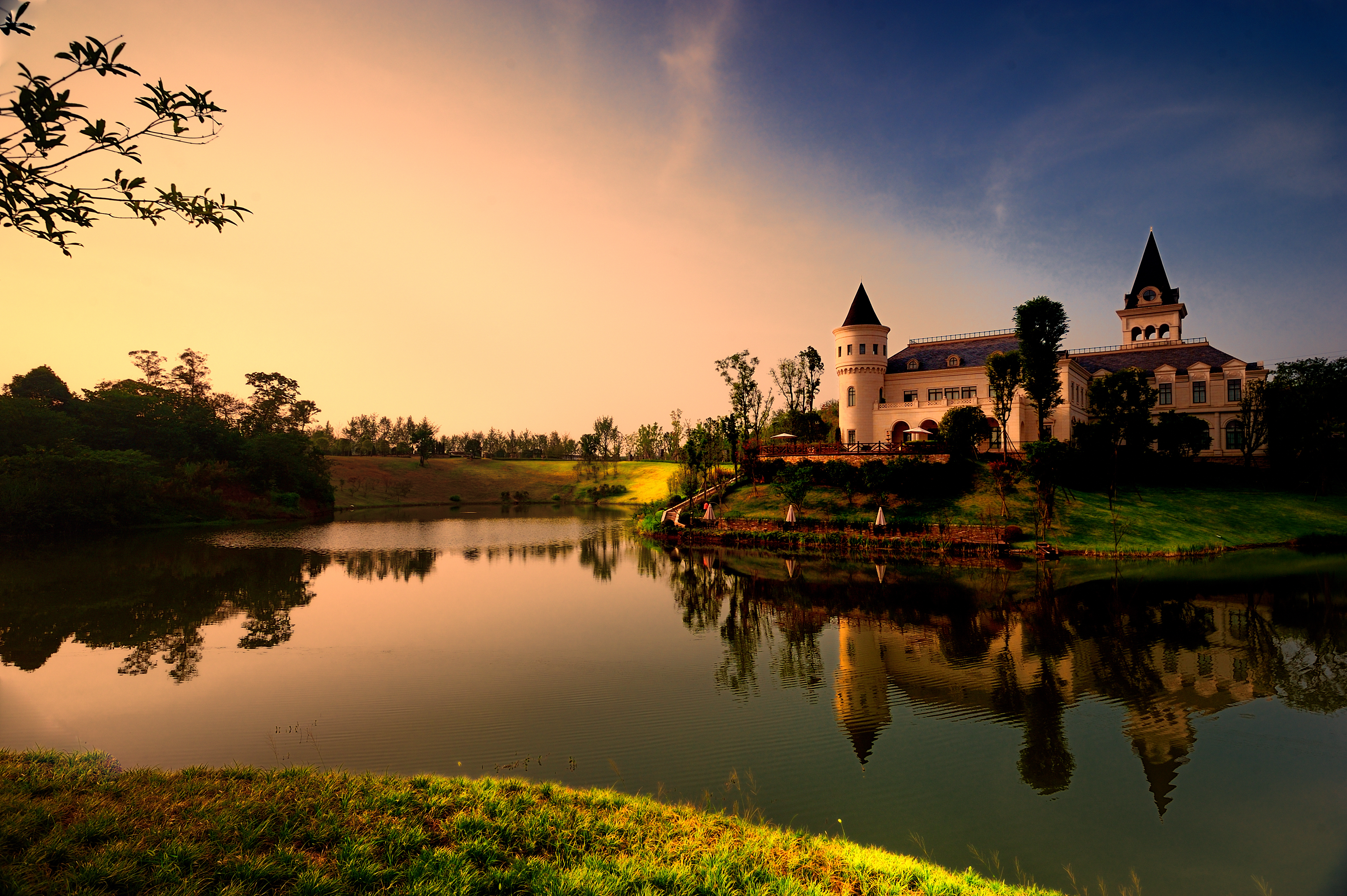 双福山水湖城,江津双福中央公园效果图