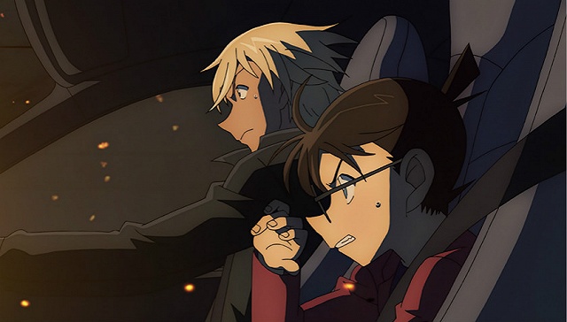 零的执行人柯南的影子,零的执行人柯南一脚点亮东京塔