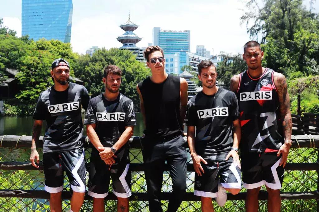 巴黎圣日耳曼抵达伯纳乌,巴黎圣日耳曼姆巴佩射门训练