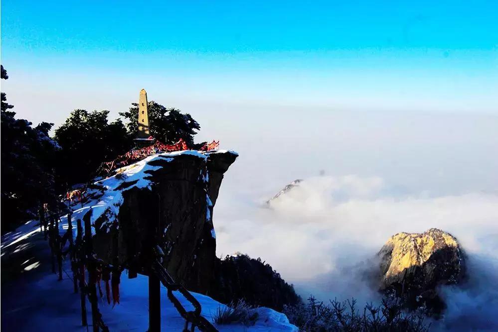 冬天去华山好玩吗,冬天华山风景视频