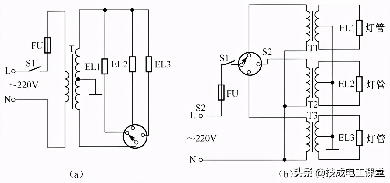 如何用三个开关控制灯的电路图,3个开关控制一盏灯接线方法