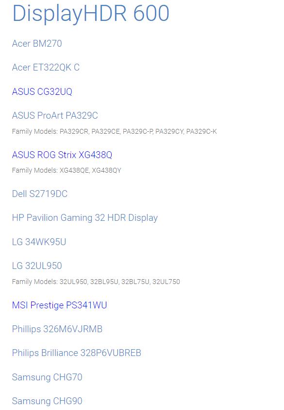displayhdr和hdr区别,hdr显示技术在哪方面做了规定