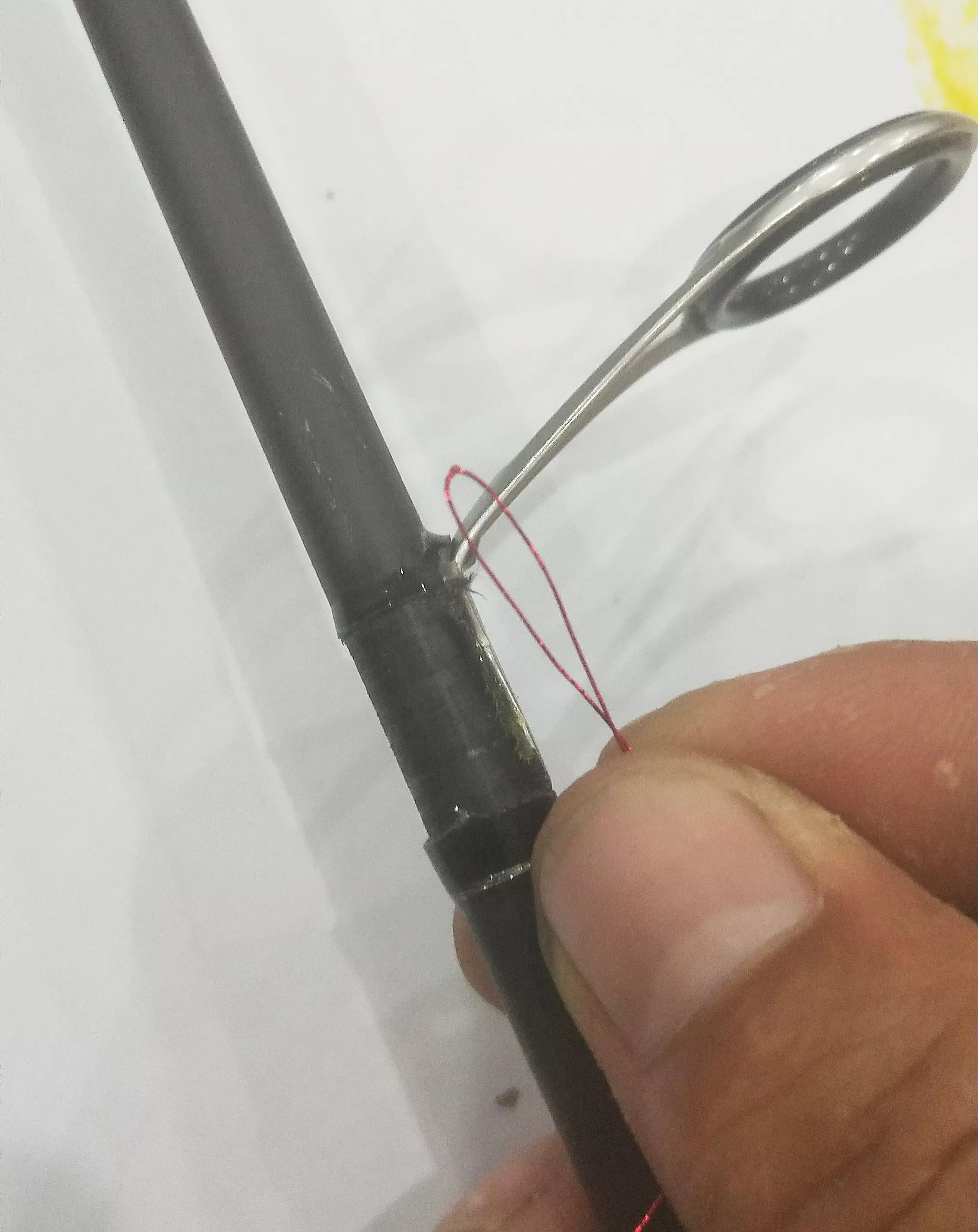 路亚竿diy手柄改装,路亚竿diy改色详细教程