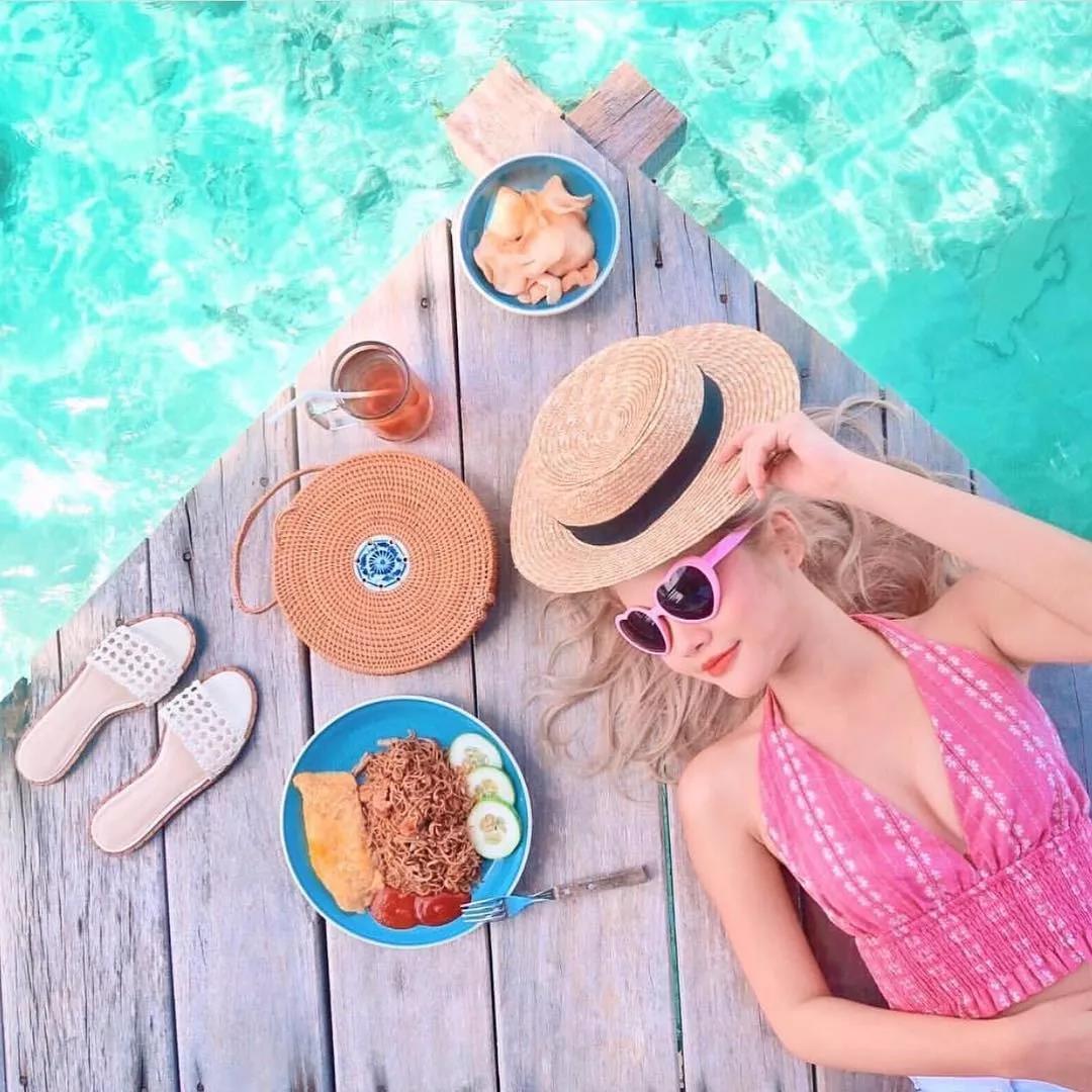 巴厘岛梦幻沙滩无边游泳池,浪漫至极的神仙小岛