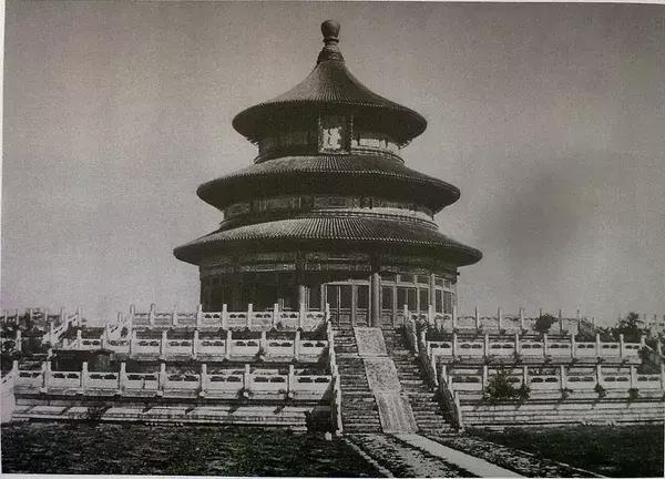 100年前中国风景建筑老照片,两亿多年前的景观