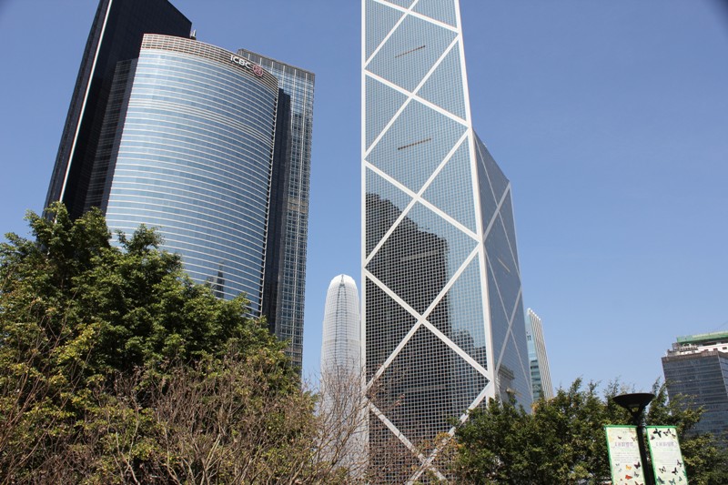 石屎森林中的一块翡翠——香港公园