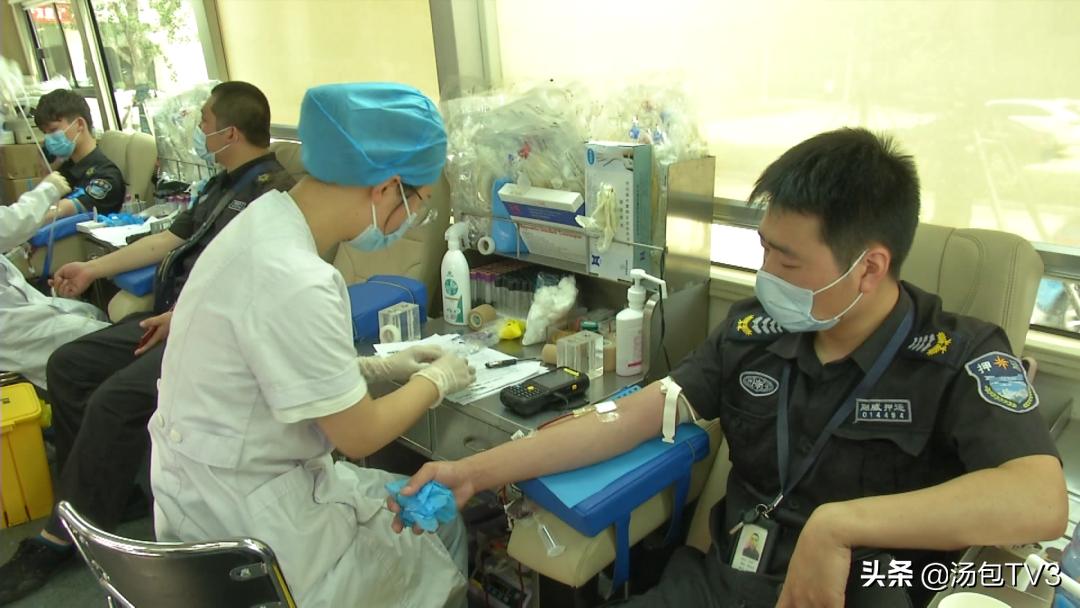 点赞！押运队员“组团”助力无偿献血