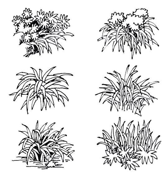 太行山速写风景临摹马克笔,风景速写临摹图片马克笔上色