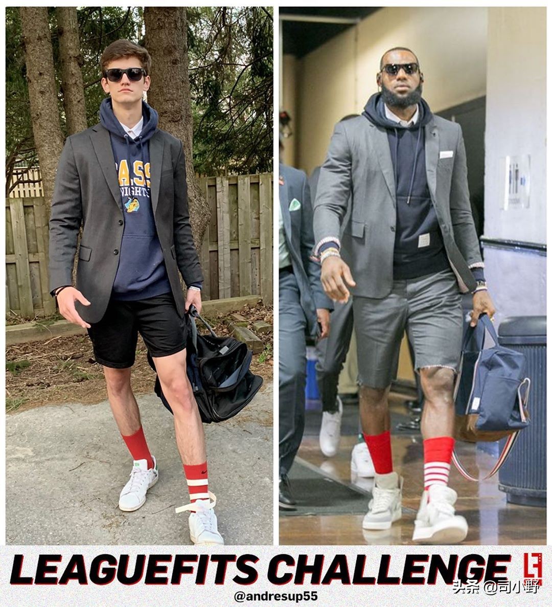 nba球星模仿秀,nba球星入场潮装模仿