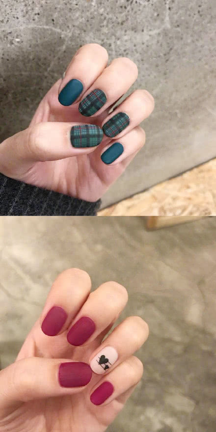 今年最流行的美甲颜色款式显白,什么色系显手白单色美甲款式图片