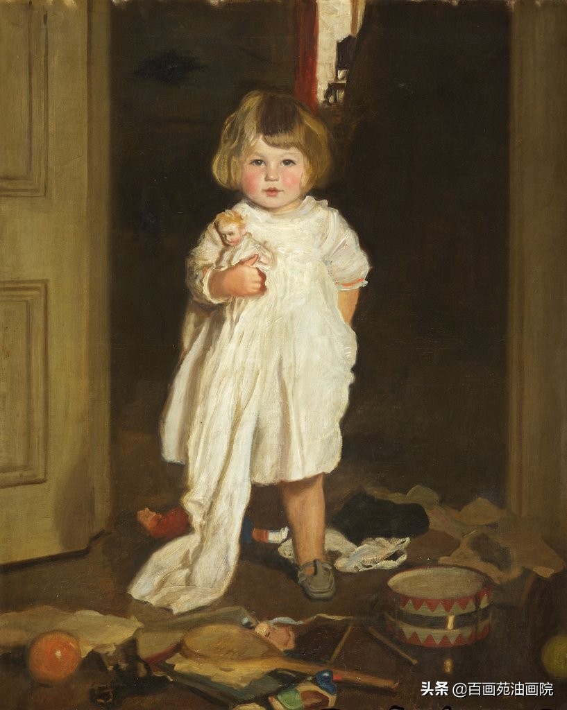 油画衣服怎么画步骤图,油画如何画衣服阴影与褶皱