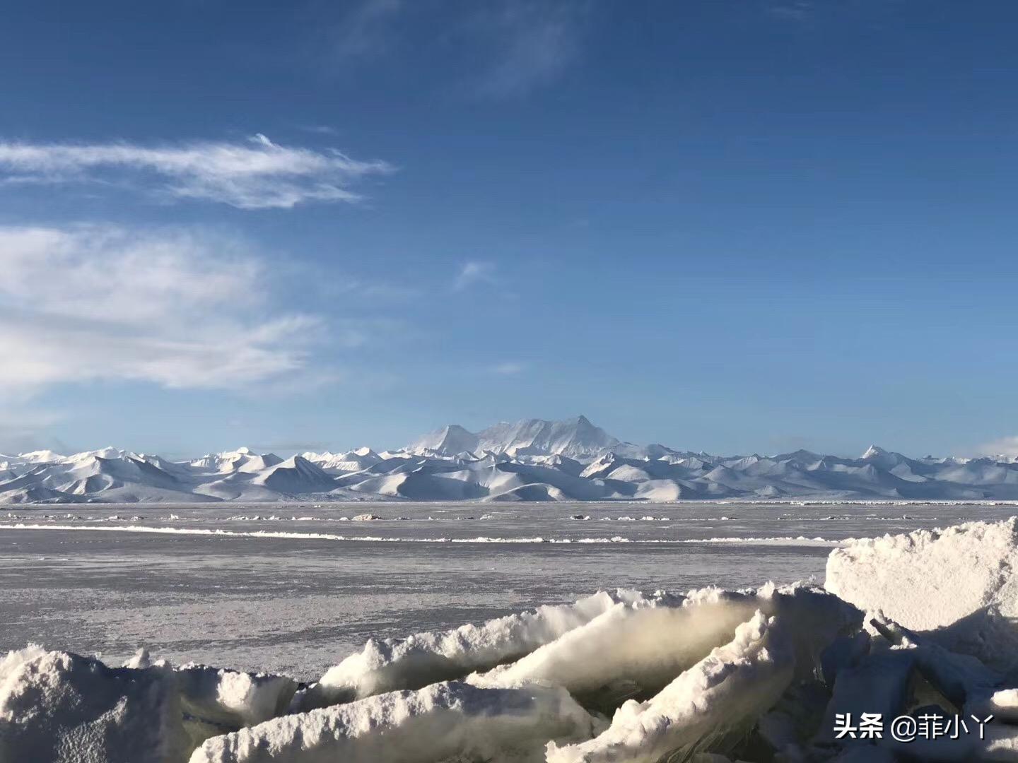 纳木措圣象天门,纳木措圣象天门全景图