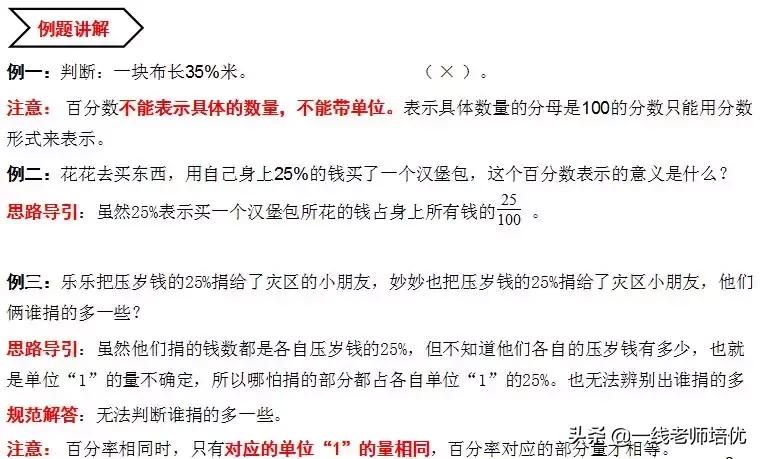 六年级上册数学百分数重难点题,六年级上册数学百分数重点练习题