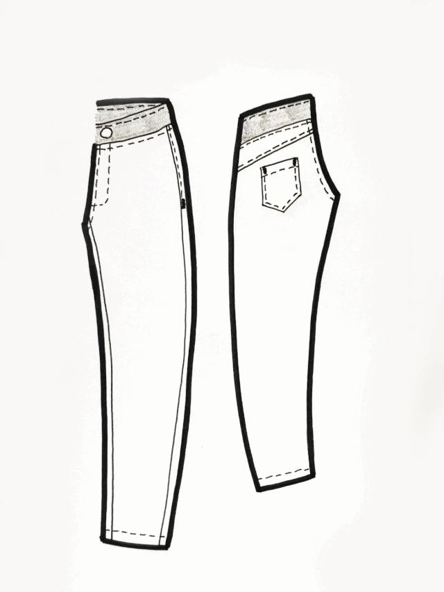 百搭显瘦塑身小黑裤,显瘦显高小黑裤