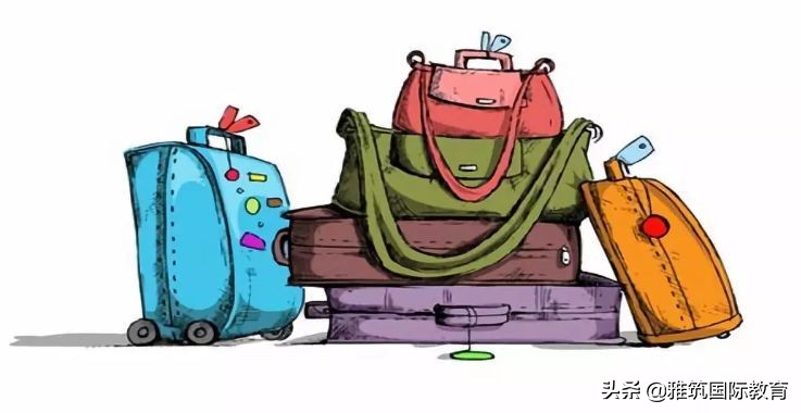 美国留学行李清单最全,美国留学必备十大行李