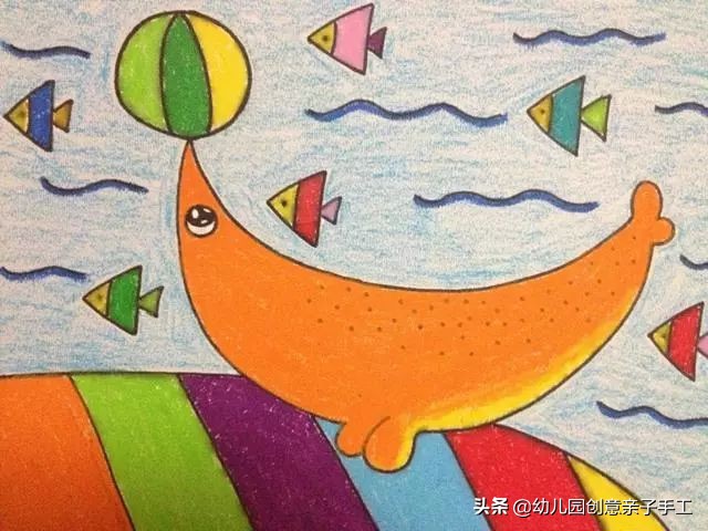 上百张幼儿园创意儿童画,儿童绘画创意3-6岁童年童画