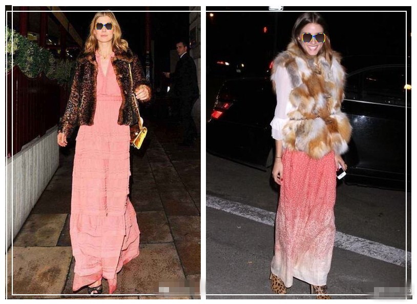 小皮草外套短款搭配气质,短款皮草羽绒服怎么搭配