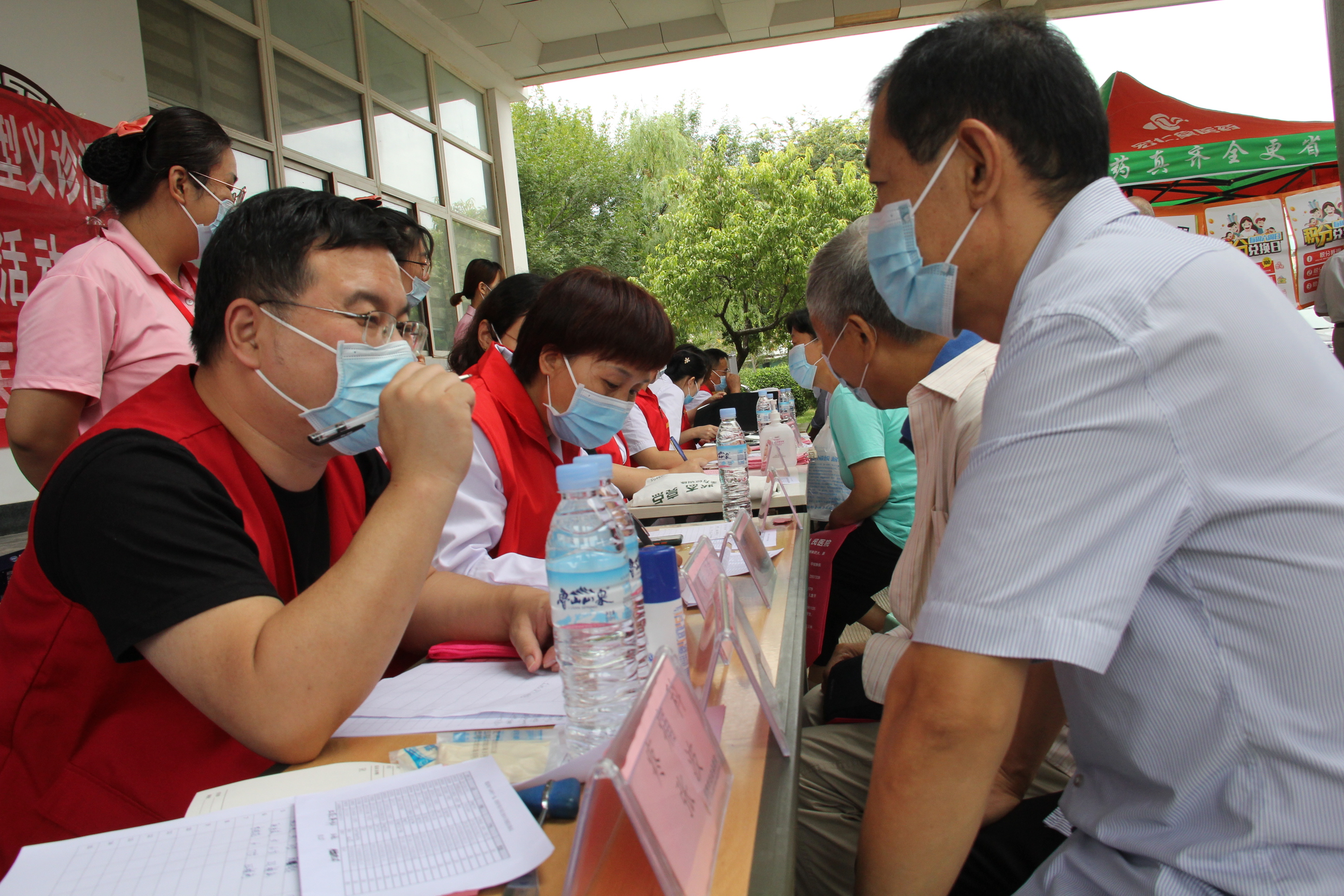 淄博宏仁堂社区卫生服务站,医共体协作惠民生义诊活动暖人心