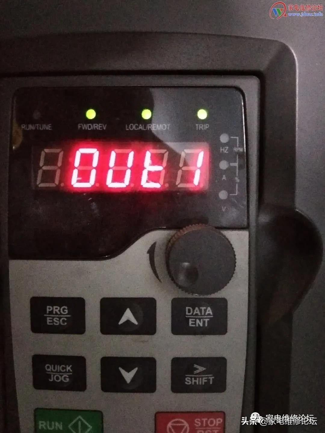 英威腾变频器ou1故障的原因,英威腾变频器故障l1怎么处理