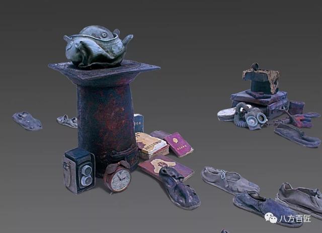 钞氏兄弟雕塑作品,钞氏兄弟作品展销会