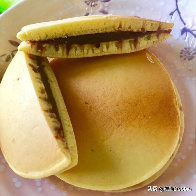 软滑柔香哆啦A梦的铜锣烧少油简单易做好吃过蛋糕3天不硬