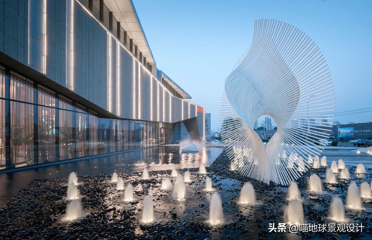 庭院景观设计60平,景观庭院设计大型造景