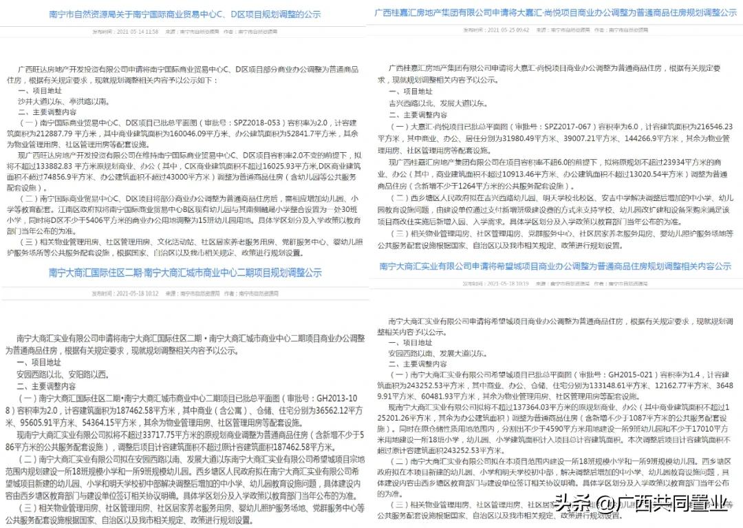 南宁楼市库存压力大,商办市场一直处于下行趋势