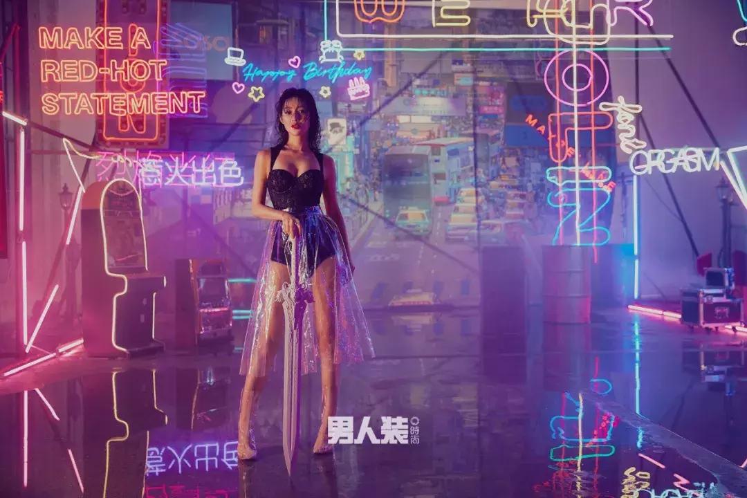 陈燃巅峰颜值,陈燃时尚造型