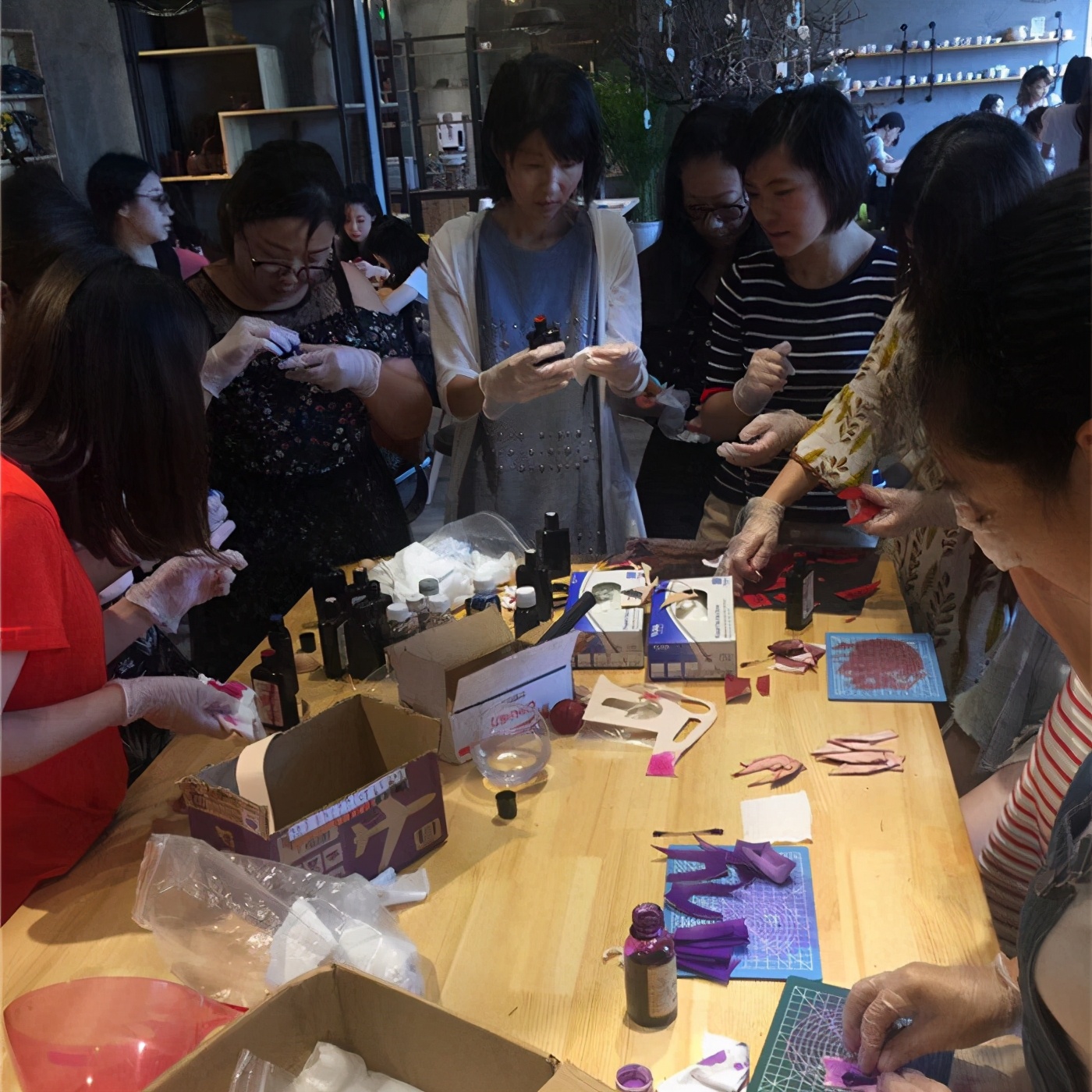 EKON手作创业加盟创意儿童陶艺乐园皮艺DIY活动