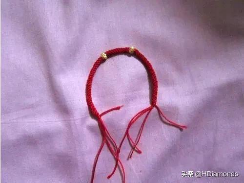 10颗转运珠手绳编法,2021转运珠手绳编法