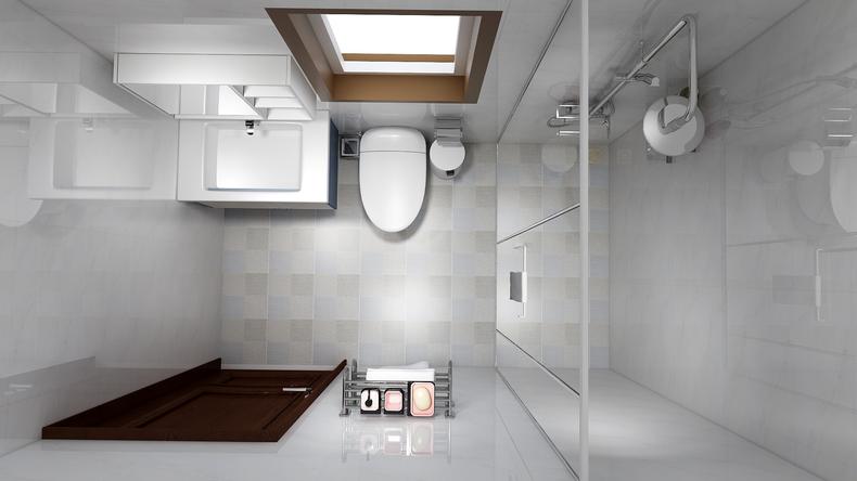 63㎡能住四口人，每1㎡都不浪费！