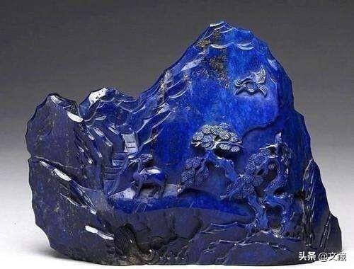 顶级帝王青金石,舶来品的物品