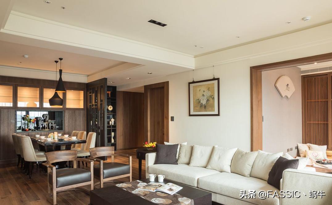 当新中式遇上原木风,当中式遇上西式