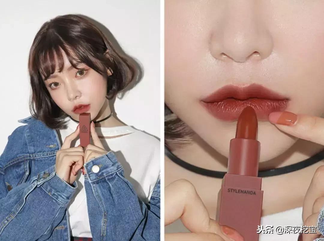 美妆3ce口红最火的几个色,韩妆口红3ce