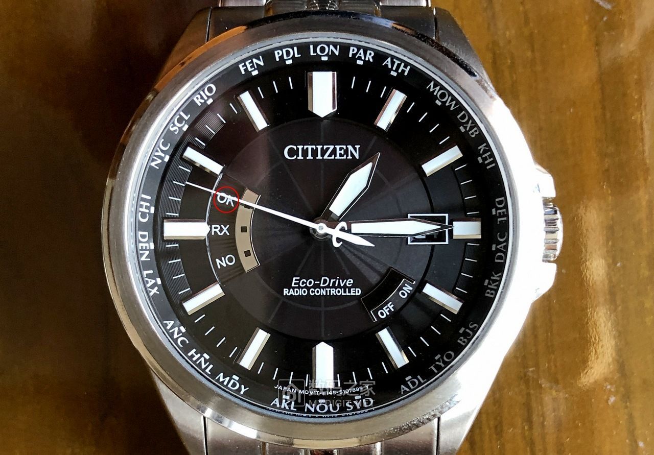 西铁城h145指针基准位置校正,西铁城光动能手表熊猫眼测评