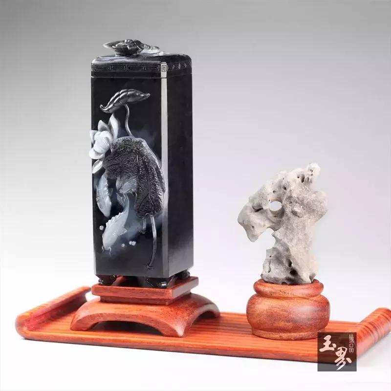 玉雕香筒,玉雕香囊