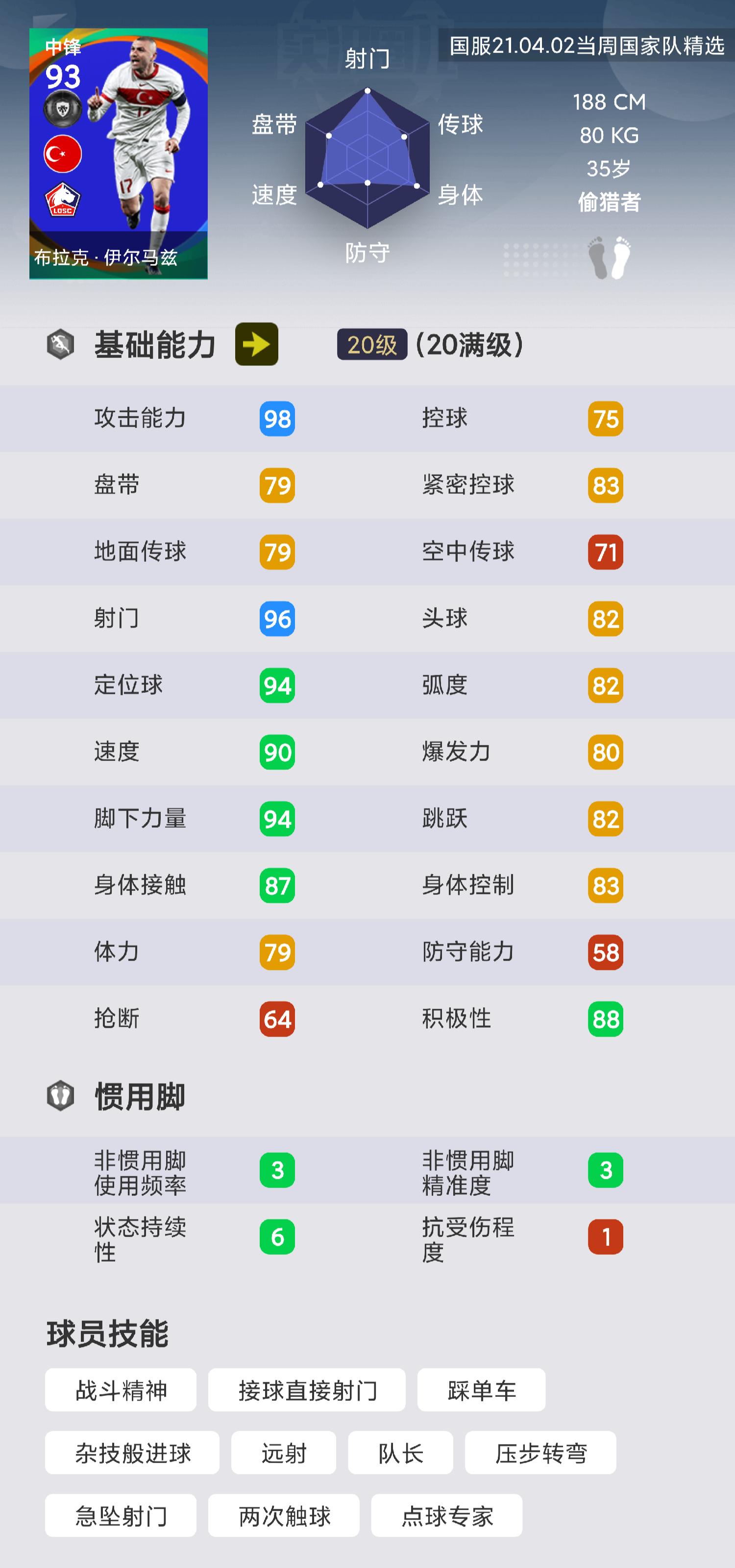 实况足球欧洲基础球员包,实况足球欧洲精选具体球员