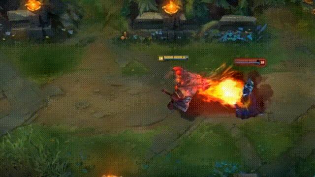 lol手游上单奥恩新版本出装天赋,lol职业比赛上单名场面