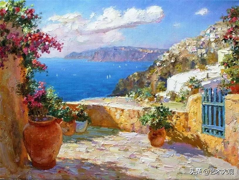 尤里奥布霍夫国画,尤里奥布霍夫作品