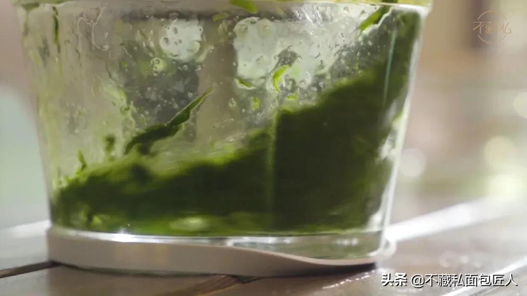 冷藏2天不变硬,柔软到拉丝的绿宝石青团外皮怎么做?
