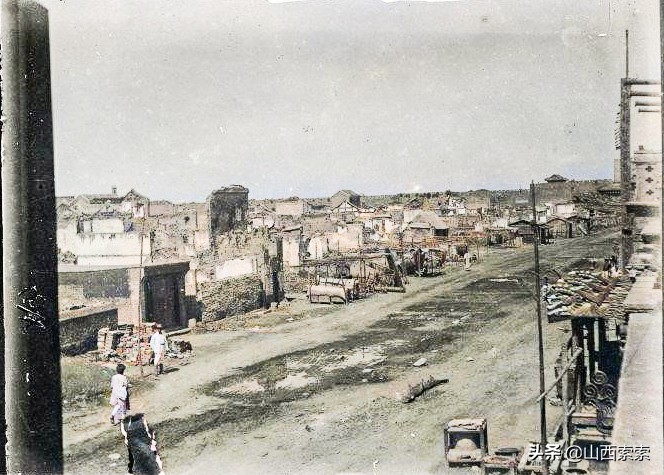 八国联军侵华战争历史讲解超长,1900年八国联军侵华战争影像彩色