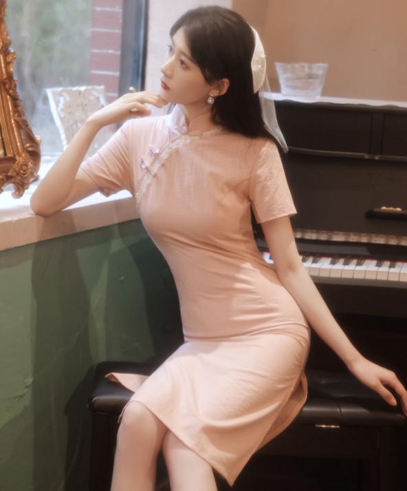 风姿绰约温婉优雅的旗袍美女,端庄大气的旗袍不一样的美