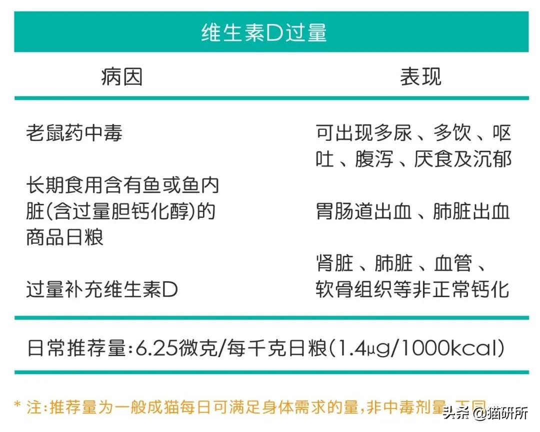 猫咪容易生病补充什么维生素,猫咪维生素a中毒症状是什么
