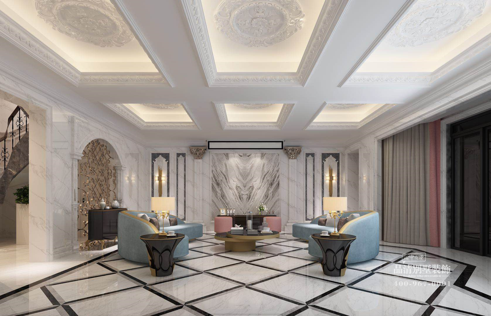 江苏法式风格别墅装修设计方案 (常州法式别墅装修风格成功案例)